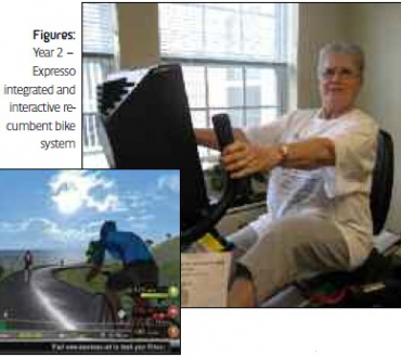 Seniors Cybercycling for Enhanced Cognitive Performance